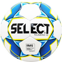 Мяч футбольный Select Numero10 IMS 810508 №5 белый/синий/зеленый