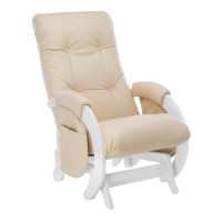 Кресло для кормления с карманами Мебель Импэкс Milli Smile Молочный дуб/ к/з Polaris Beige