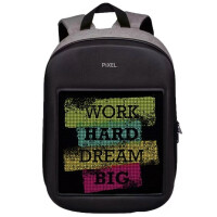 Рюкзак для ноутбука Pixel One Grafit черный/серый (PXONEGR01)