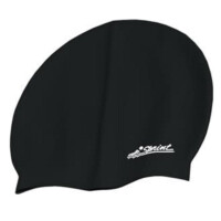 Шапочка для плавания Sprint Aquatics Silicone Swim Cap черный