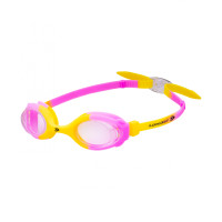 Очки для плавания Longsail Kids Crystal L041231 желтый/розовый
