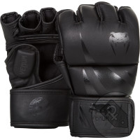 Перчатки Venum Challenger MMA Gloves без большого пальца M черный