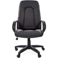 Офисное кресло Chairman 429 черный/серый (00-07007484)