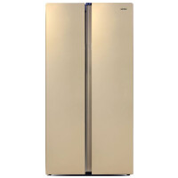 Холодильник Ginzzu NFK-615 золотистый