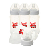 Набор бутылочек Ramili Baby 240 мл. x4 0+