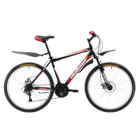 Велосипед Challenger Agent 26 D (2017) 20" черный/красный