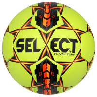 Мяч футбольный Select Flash Turf IMS 810708 №5 желтый/красный/серый