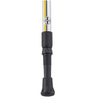 Скандинавские палки Berger Blade 2-секционные, 77-135 см, серебристый/желтый/черный