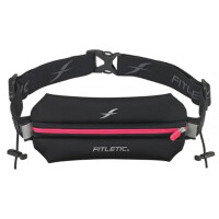 Беговая сумка на пояс Fitletic Neo Racing черный/розовый