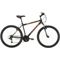 Велосипед Black One Onix 26 черный/серый/оранжевый 20"