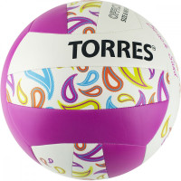 Мяч волейбольный Torres Beach Sand Pink V32085B