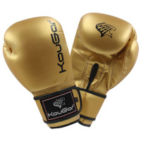 Перчатки боксерские KouGar KO600-6 золото