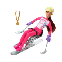 Набор Mattel Barbie Лыжник-паралимпиец HCN33