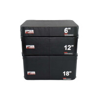 Набор плиометрических боксов Perform Better Extreme Foam Plyobox Set 3 15 см 31 см 46 см черный