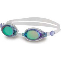 Очки для плавания Speedo Mariner Mirror, арт.8-706015555-417, зел.зерк. линзы