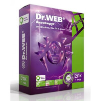 Программное обеспечение Dr.Web Антивирус 2-Desktop 1 year Base Box (BHW-A-12M-2-A3)