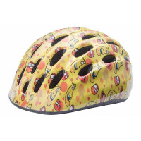 Шлем защитный Stels HB10 (600253) M желтый/красный