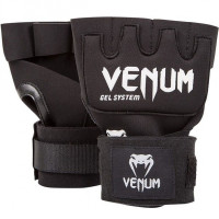 Гелевые бинты Venum Kontact Gel Glove Wraps черный