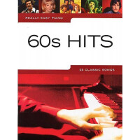 Книга Really Easy Piano 60s Hits Piano Vocal Guitar Book AM985402