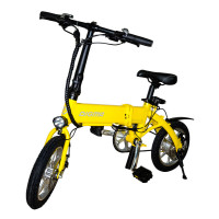 Электровелосипед Digma Z14-8LG желтый