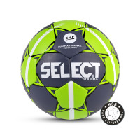 Гандбольный мяч Select Solera IHF-3 серый/лайм