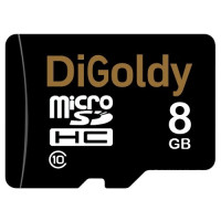 Карта памяти Digoldy 8GB microSDHC Class10