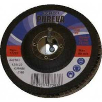 Круг лепестковый торцевой Pureva 125х22.2мм К60 (497363)