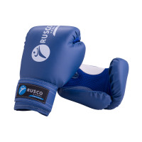 Перчатки боксерские Rusco sport 4oz синий