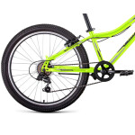 Велосипед Forward Titan 24 1.0 ярко-зеленый/темно-серый 2022 г 12" RBK22FW24841