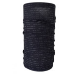 Универсальный шарф-труба Fitletic Multi Scarf черный/серый Морзе