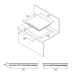 Встраиваемая индукционная варочная панель Zigmund & Shtain CIS 189.60 BK