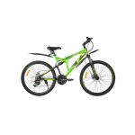 Велосипед Racer 26 DIRT 270D 18 зелено-желтый (YS8102/YS7976)