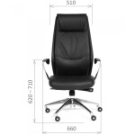 Кресло офисное Chairman Vista черный (00-07023913)