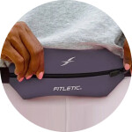 Беговая сумка на пояс Fitletic Mini Sport Belt фиолетовый