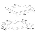 Встраиваемая индукционная варочная панель Franke FSM 804 I B BK (108.0606.110)