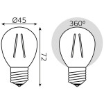 Светодиодная лампа Gauss 105802211