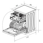 Посудомоечная машина Zugel ZDF603W