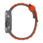 Умные часы Geozon Hybrid Silver Black/orange strap