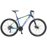 Велосипед Scott Aspect 750 (2016) Blue/White/Green 17.3"